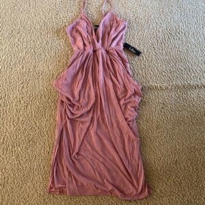 NWT Lulus pink maxi dress size S